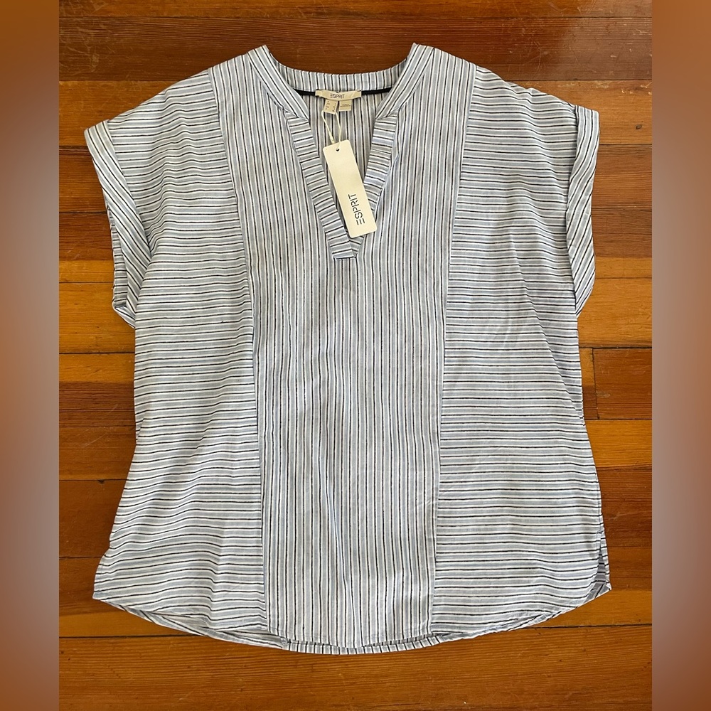 Large Striped Blouse.